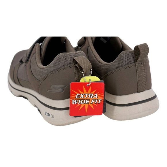 Skechers Mens Gowalk 5 Wistful Sneakers Gray Walking Low Top Comfort 104E New main image 6